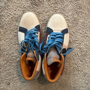 Nike SB blazer High-Tops with Blue and Cream Accents size 12